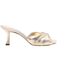 Jimmy Choo - Skye Twisted Mules - Lyst