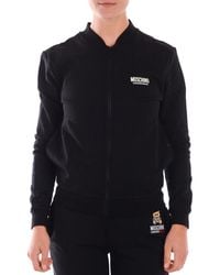 Moschino - Logo Zipper Casual Jacket - Lyst