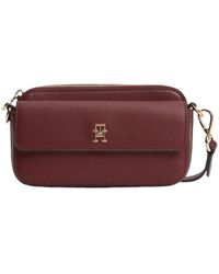 Tommy Hilfiger - Logo-Plaque Shoulder Bag - Lyst