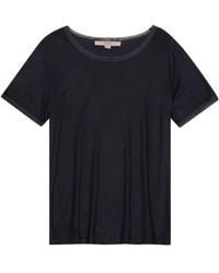 REMAIN Birger - Mesh Edge Short Sleeve T-Shirt - Lyst