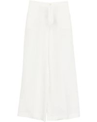 Twinset - Wide-Leg Tailored Trousers - Lyst
