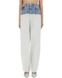 Moschino - Two-Colour Jeans - Lyst