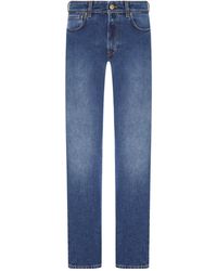 Incotex - Wash-Effect Straight-Leg Jeans - Lyst