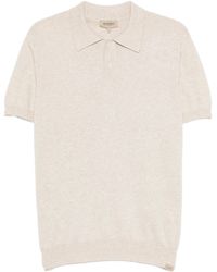 Woolrich - Short-Sleeve Knitted Polo Shirt - Lyst