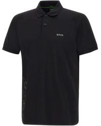 BOSS - Boss Logo Detailed Short-Sleeved Polo Shirt - Lyst