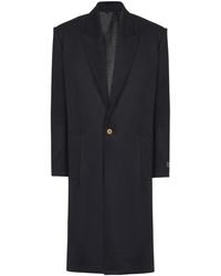 Balmain - Oversized Wool And Cashmere Coat - Lyst