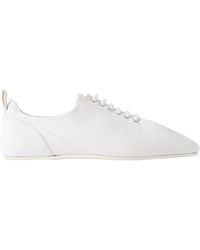 TOTEME - Lace-Up Low-Top Sneakers - Lyst