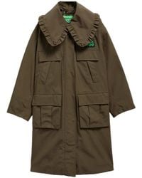 Barbour - X Ganni Waterproof Parka Jacket - Lyst