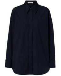 Dorothee Schumacher - Poplin Power Ii Cotton-Blend Poplin Shirt - Lyst