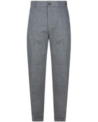 Eleventy - Casual Trousers With Belt Loops - Lyst