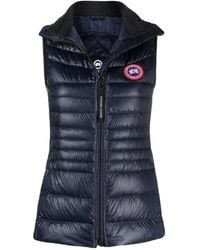 Canada Goose - Logo-Patch Feather-Down Padded Gilet - Lyst