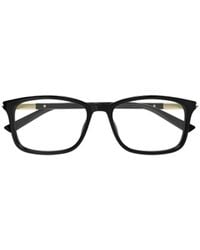 Gucci - Eyewear Square Frame Glasses - Lyst