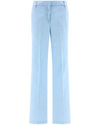 Jacob Cohen - Pressed-Crease Straight-Leg Trousers - Lyst