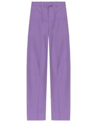 The Attico - The Pressed Crease Tailored Trousers - Lyst