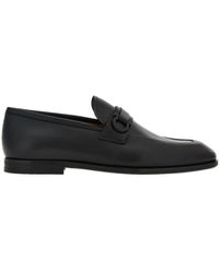 Ferragamo - Round Head Business Casual Shoes - Lyst