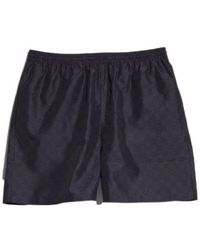 Gucci - Printed Polyester Poplin Swim Shorts - Lyst