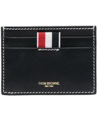 Thom Browne - 4-Bar Tab Logo Printed Cardholder - Lyst
