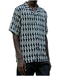GmbH - Luka Logo Motif Shirt - Lyst