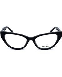 Max Mara - Cat-Eye Frame Glasses - Lyst