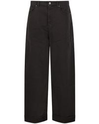 P.A.R.O.S.H. - Turn-Up Cuff Trousers - Lyst
