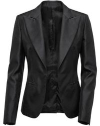 Gucci - Fine Silk Faille Jacket - Lyst