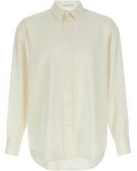 The Row - Granada Buttoned Silk Shirt - Lyst