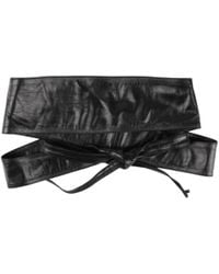 MAX&Co. - Solid Wide Belt - Lyst