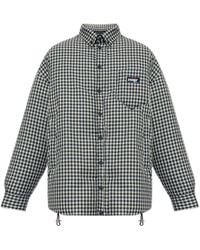 DSquared² - Check-Pattern Padded Jacket - Lyst