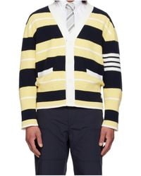 Thom Browne - Striped Cardigan - Lyst
