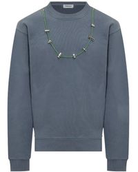 Ambush - Stopper-Detailed Long-Sleeved Sweatershirt - Lyst