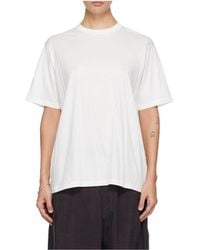 Ssstein - Crew Neck T-Shirt - Lyst