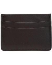 A.P.C. - André Logo Embossed Cardholder - Lyst