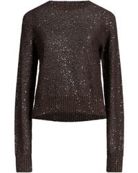 Brunello Cucinelli - Solid Color Knit Top - Lyst