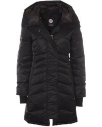 Canada Goose - Logo Hooded Down Jacket - Lyst