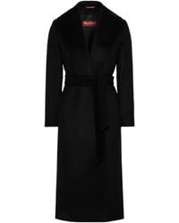 Max Mara - Studio Loriana Belted Waist Coat - Lyst