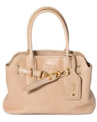 Miu Miu - Aventure Tote Bag - Lyst