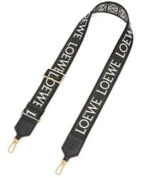 Loewe - Logo Detailed Bag Strap - Lyst