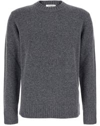 Kangra Cashmere - Long-Sleeve Crew-Neck Sweater - Lyst