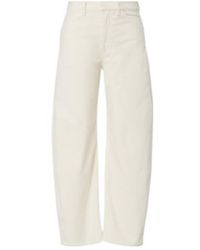Nili Lotan - Tribeca Cotton-Blend Corduroy Barrel-Leg Pants - Lyst