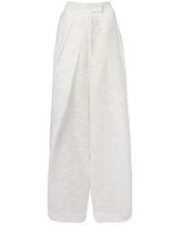 Maticevski - Hello Sailor Pleated Wide-Leg Pants - Lyst