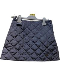 Prada - Lightweight, Quilted Re-Nylon Miniskirt - Lyst