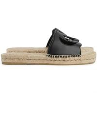 Gucci - Carlos Gg Espadrilla Sandal - Lyst
