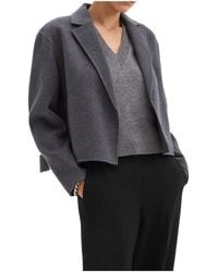 Theory - Relaxed Cardigan Jacket - Lyst