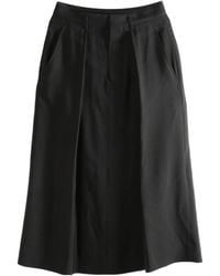 Ann Demeulemeester - Yura Midi A-Line Pleated Skirt - Lyst