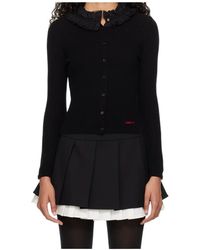 ShuShu/Tong - Lace Knitted Cardigan - Lyst