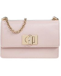 Furla - Logo Chain Shoulder Bag - Lyst
