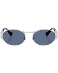 Versace - Eyewear Oval-Frame Sunglasses - Lyst