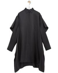 Loewe - Cape Dress - Lyst