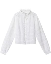 Isabel Marant - Peline Ruffled Shirt - Lyst