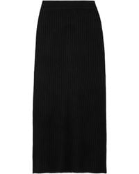 arch4 - Lisa Ribbed Cashmere Maxi Skirt - Lyst